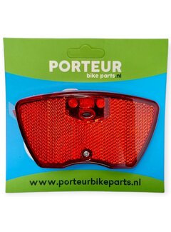 Porteur Achterlicht Porteur drager 3 led 80mm