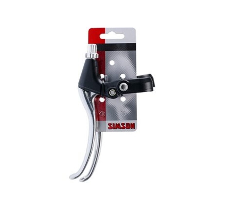 Remgrepenset Simson zwart alu