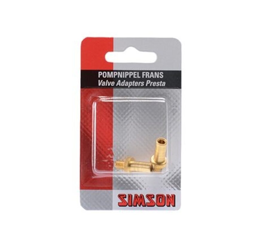 Pompverloopnippel Simson frans