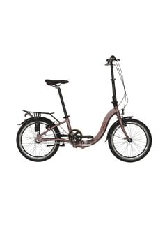 Ugo Vouwfiets U Go 20" Now I3 maroon brown