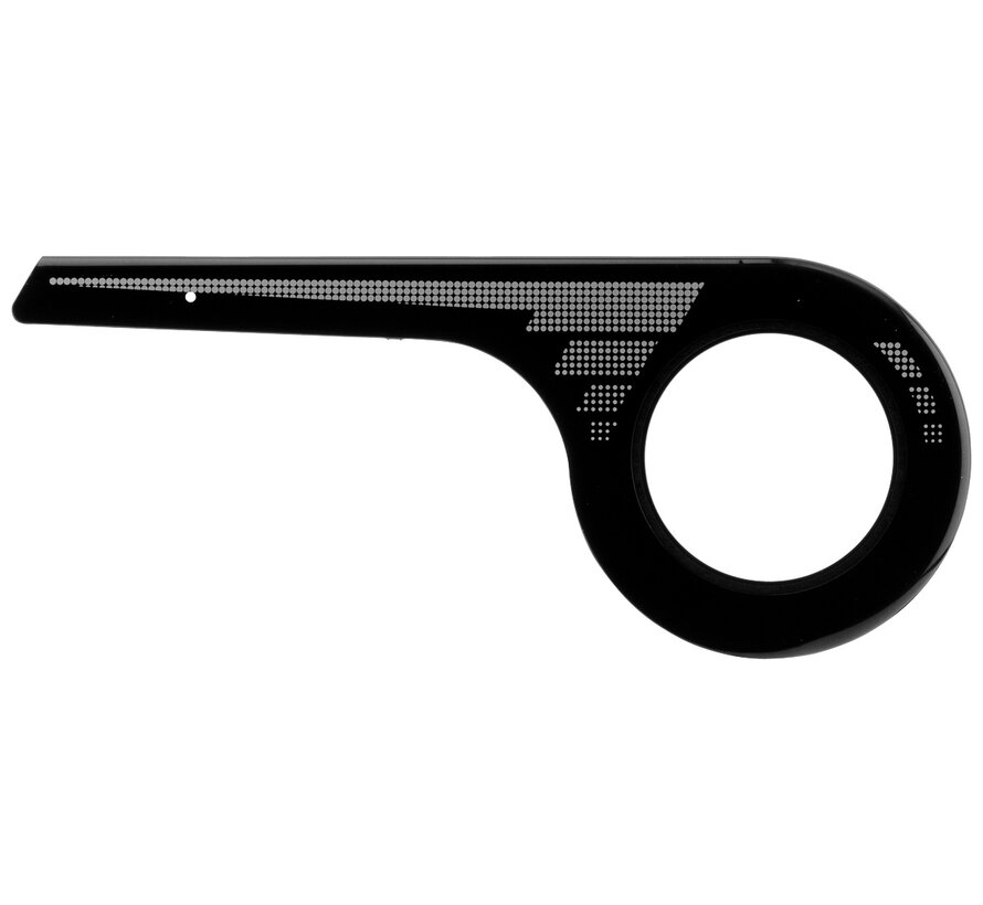 Kettingscherm Axa GSR junior 24 zwart