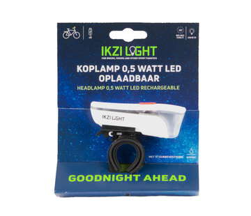 IkziLight Koplamp Ikzi Light goodnight ahead 10lux