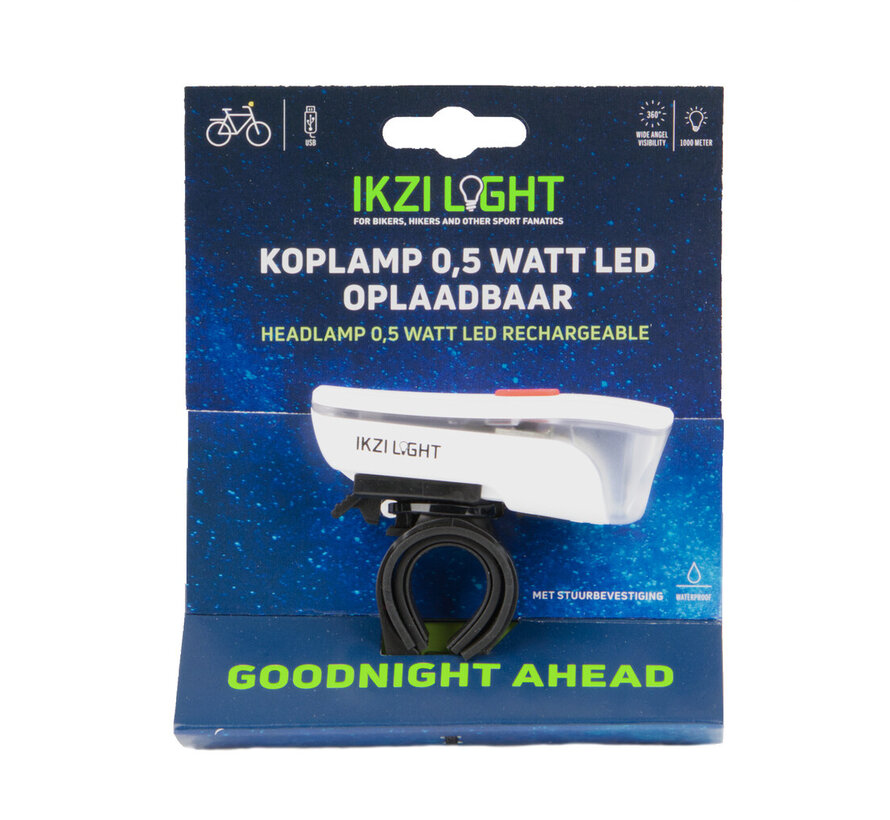 Koplamp Ikzi Light goodnight ahead 10lux