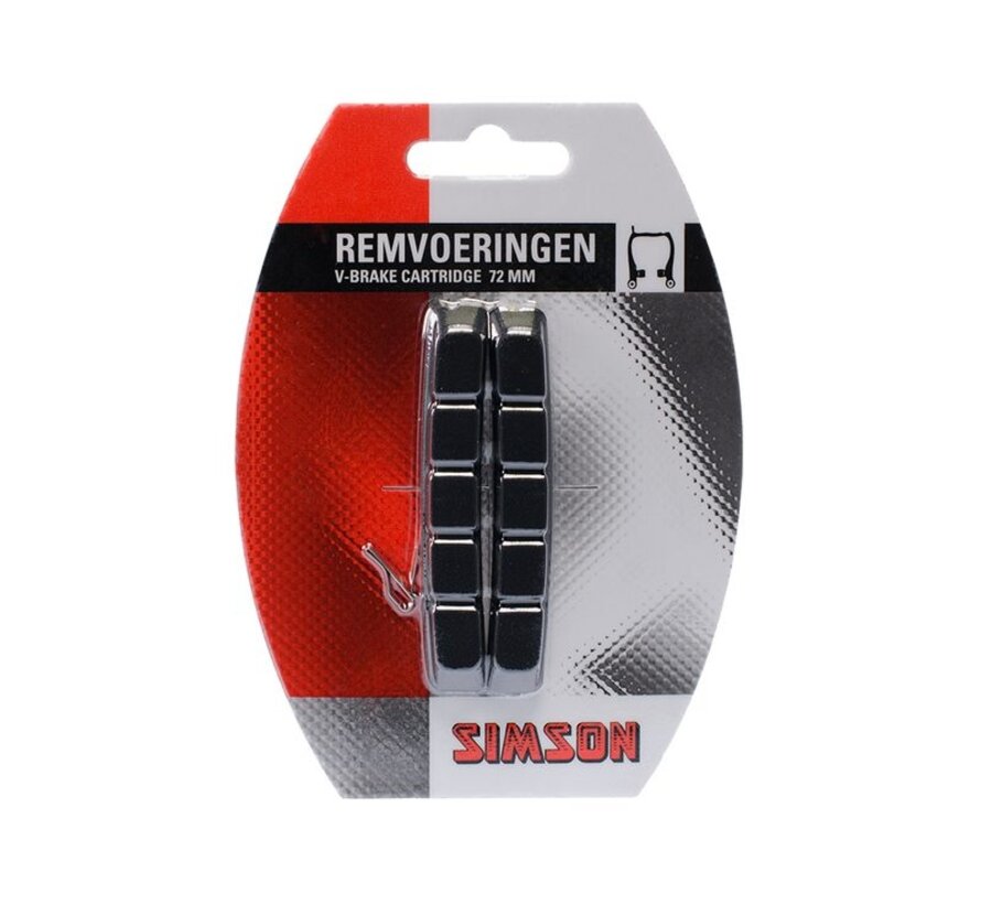 Remblokken Simson voor v-brake
