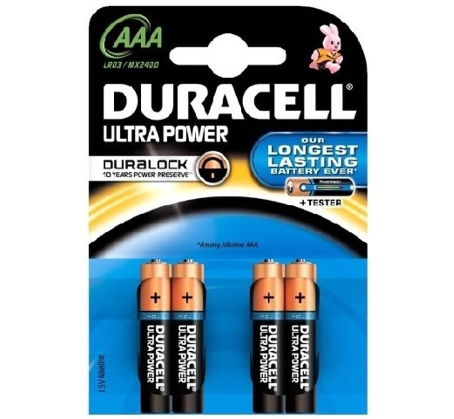 Batterij Duracell mini penlite AAA LR03