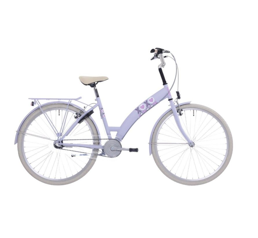 Fiets Bikefun 26" 3v Lots of Love