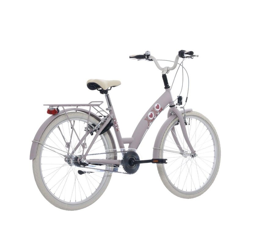 Fiets Bikefun 26" 3v Lots of Love