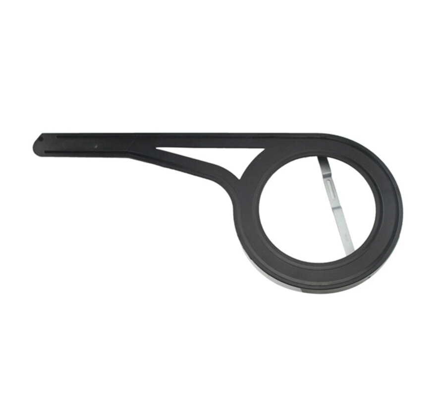 Kettingscherm Axa ksr 24/28 zwart