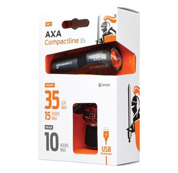 AXA Verlichtingset Axa compactline 35 lux