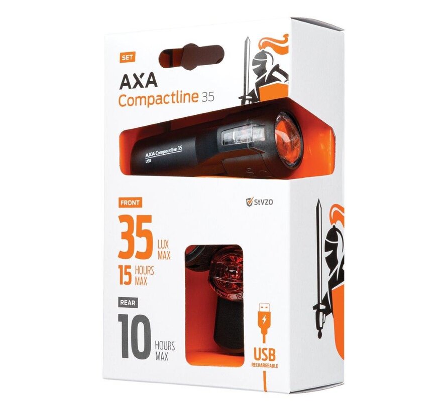 Verlichtingset Axa compactline 35 lux