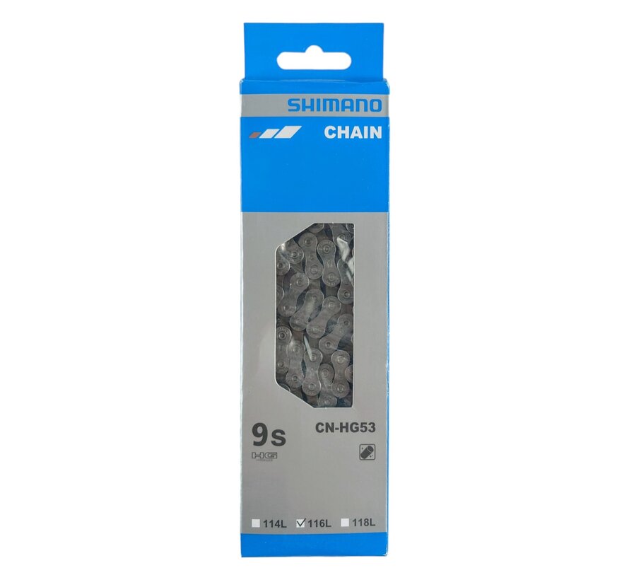 Ketting Shimano 9v alvivo 1/2x11/128