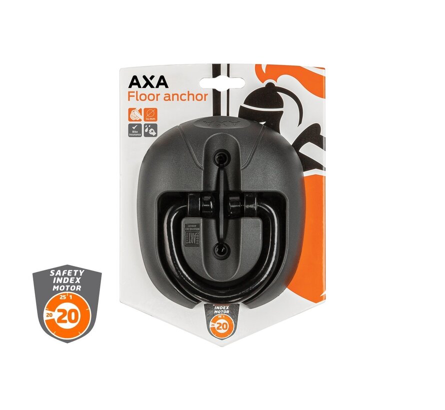 Slot Axa muuranker 14mm grijs ****