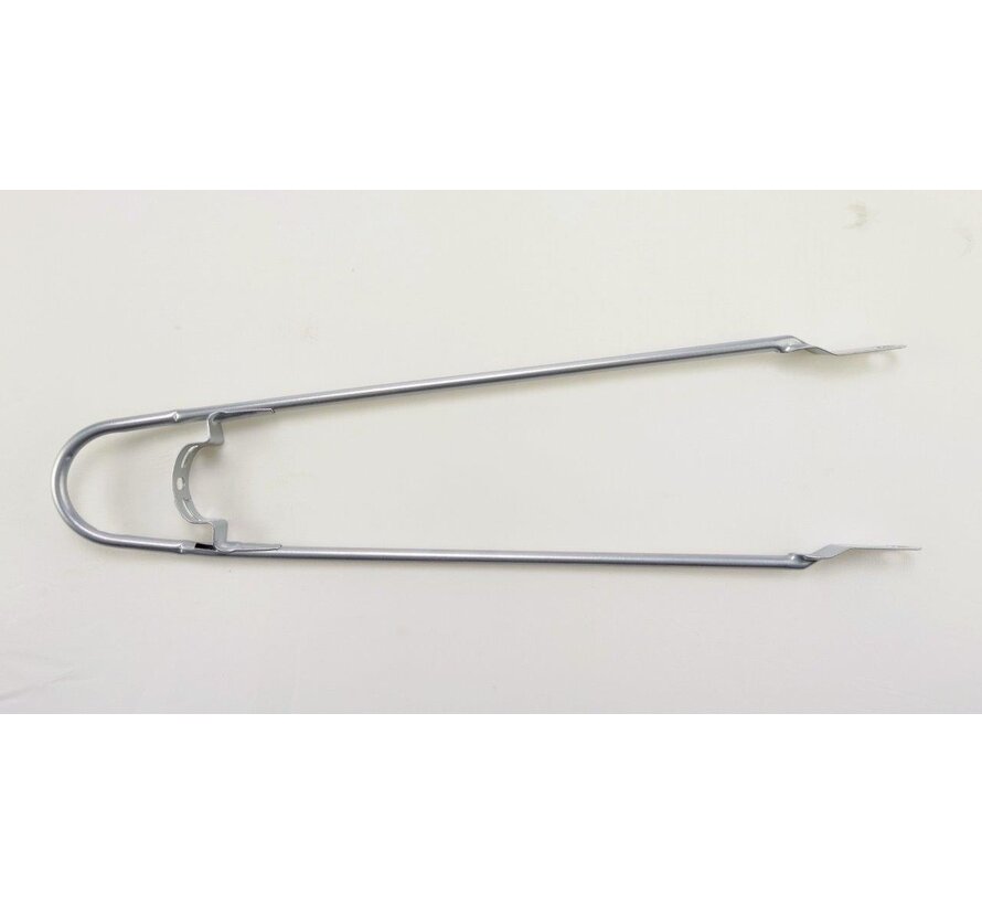Spatbordstang bumper 28sp zilver