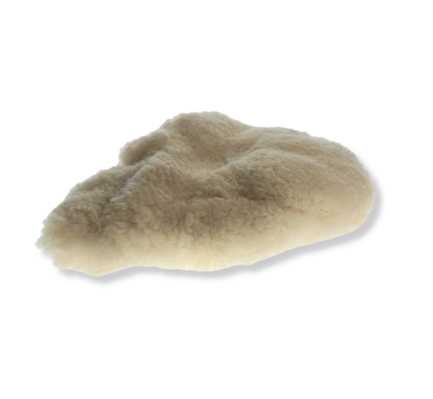 Zadeldek lamsvacht super beige