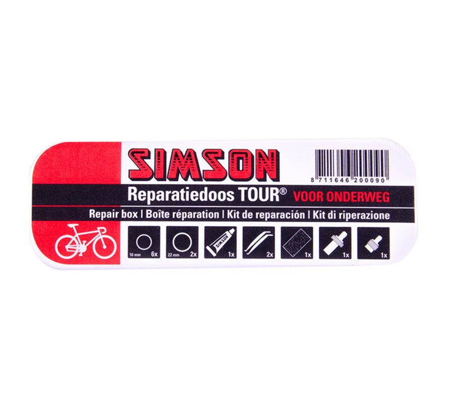 Reparatiedoos Simson tour