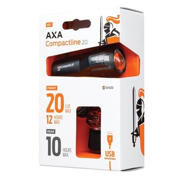 AXA Verlichtingset Axa compactline 20 lux