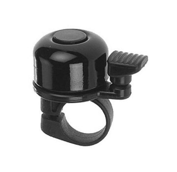 Bel mini zwart bulk per 20 stuks