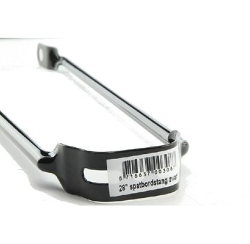 Spatbordstang 28sp zwart