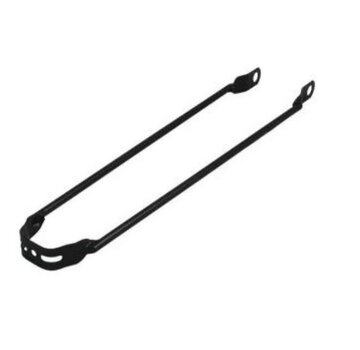 Spatbordstang 28sp matzwart