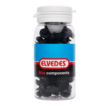 Elvedes Kabelstelnippel Elvedes M10 zwart alu