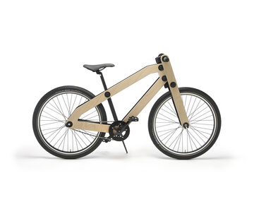 Sandwichbikes Fiets Sandwich bike met houten vork