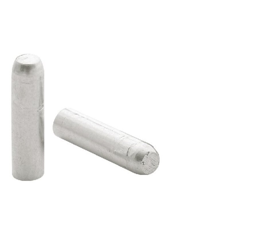 Kabeleindnippel Elvedes 1.6mm alu zilver