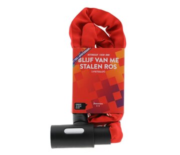 Niet verkeerd Slot Amsterdam 750 kettingslot rood