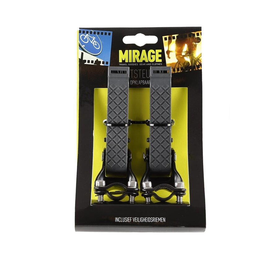 Voetrusten Mirage op achtervork