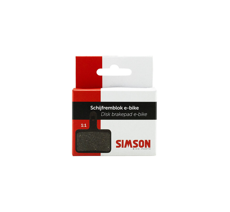 Schijfremblokken Simson E-bike