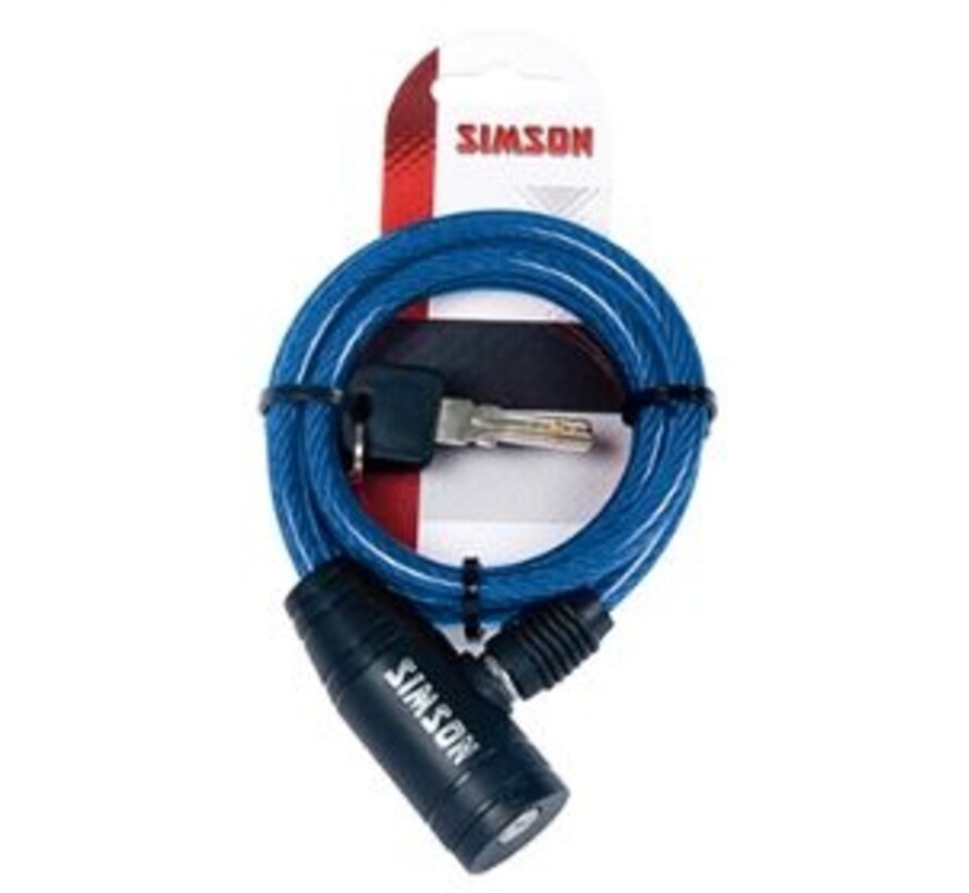 Kinderslot Simson kabel div kleuren