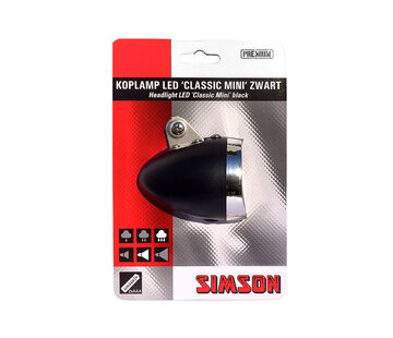 Simson Koplamp Simson voorvork classic mini