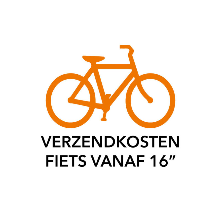 Verzendkosten fiets groter dan 16
