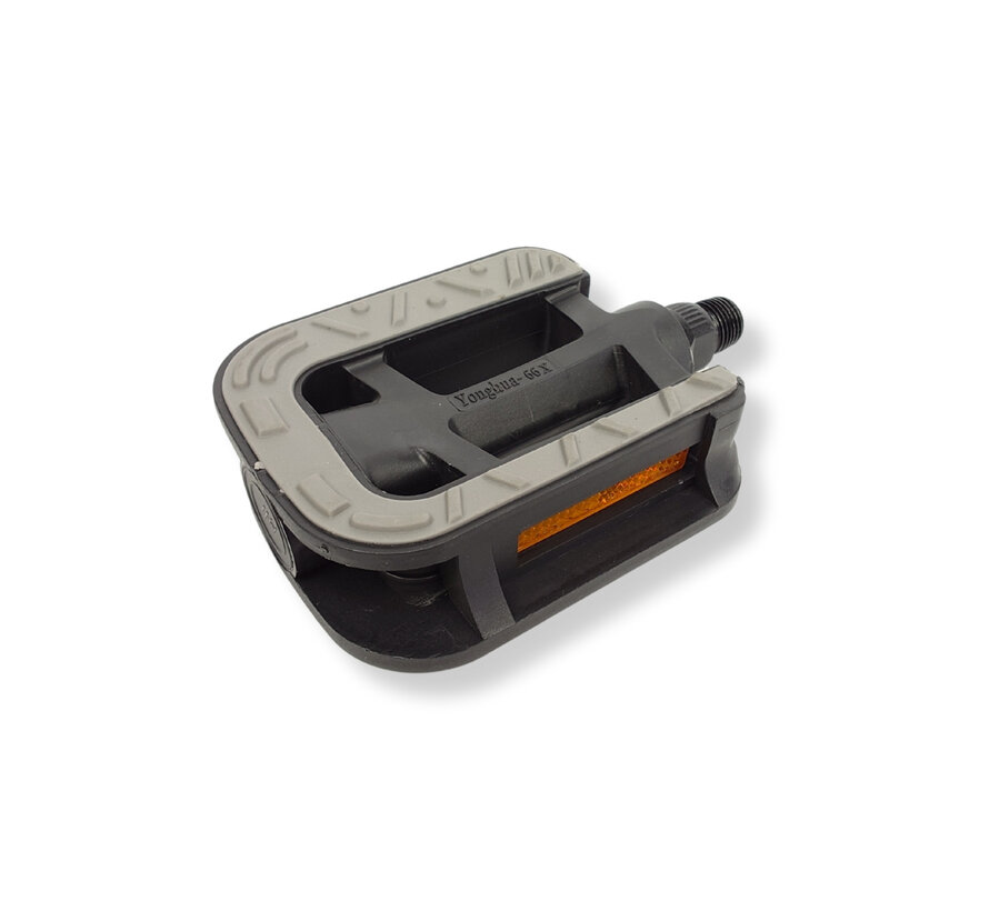 Pedalen Xtrabike grijs zwart anti slip
