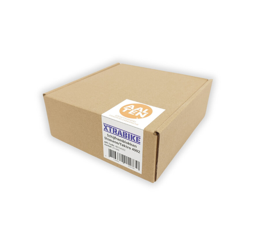 Schijfremblokken Xtrabike Shimano box