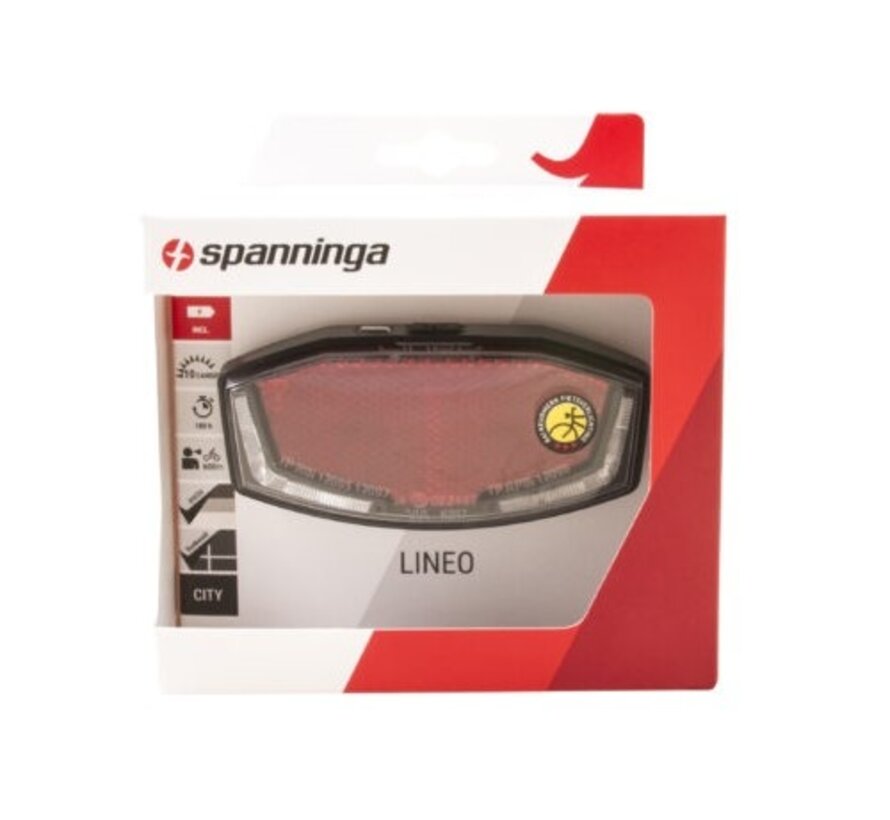 Achterlicht Spanninga lineo xb 80mm