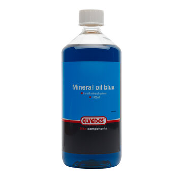 Elvedes Olie Elvedes blauw mineraal vloeistof