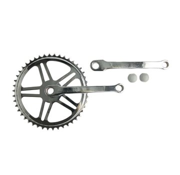 Vinty Crankstel 46T 170mm staal met spie