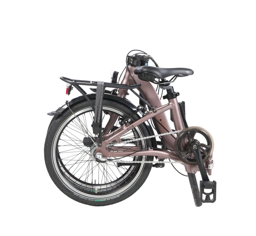 Vouwfiets U Go 20" Now I3 maroon brown