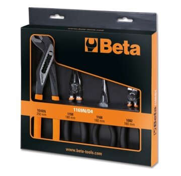 Beta Tools Tangenset Beta 4 delig combitang