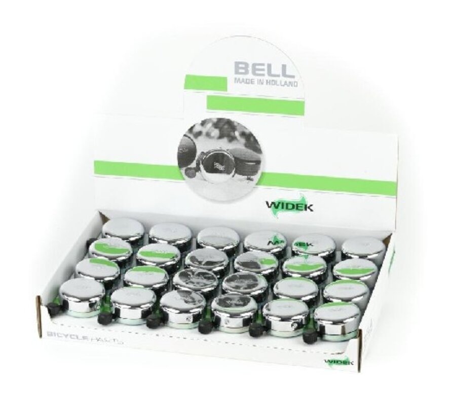 Bel Widek chroom kunststof klepel