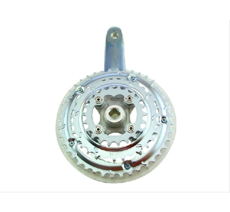 Crankstel M-Wave 3v 22T/32T/42T alu