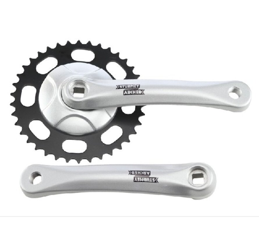 Crankstel Sunrace 38T 3/32 alu/alu