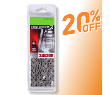 Simson Ketting Simson 1v 1/2x3/32 112s