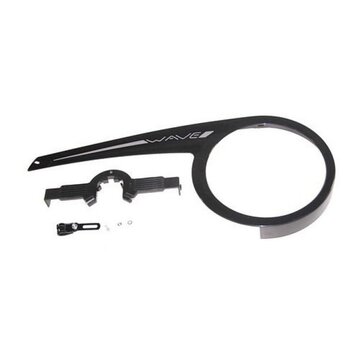 AXA Kettingscherm Axa wave 46t/48t zwart