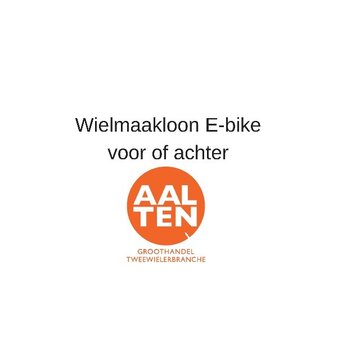 Wiel maken spaakloon e-bike voor