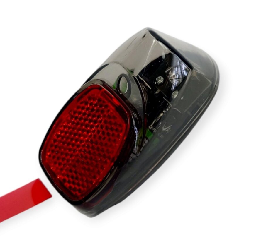 Achterlicht Porteur spatbord retro 1 led