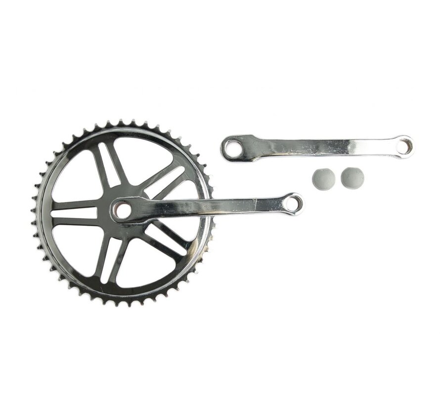 Crankstel 46T 170mm staal met spie