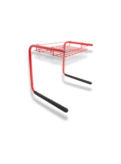 Fietsendrager Mottez wand/muur rood