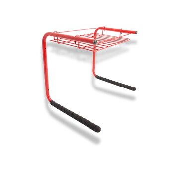 Fietsendrager Mottez wand/muur rood