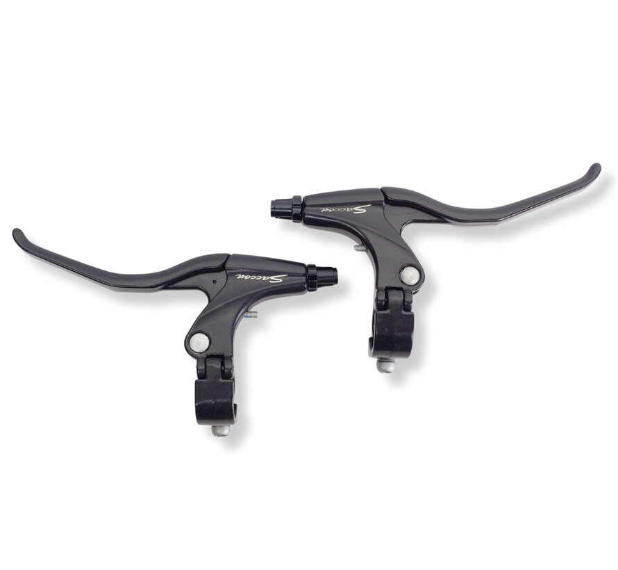 Remgrepenset Saccon zwart/zwart